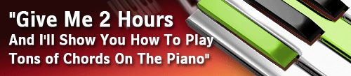 chords on piano